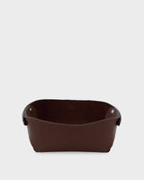 Home&Living Lederschale S braun