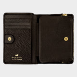 ALESSIA Mini Geldbörse 8CS schwarz