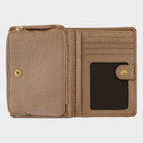 ALESSIA Mini Geldbörse 8CS schwarz