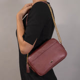 ALESSIA Camera Bag with Chain