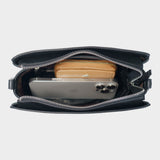 HANNA CLASSIC Umhängetasche RV schwarz