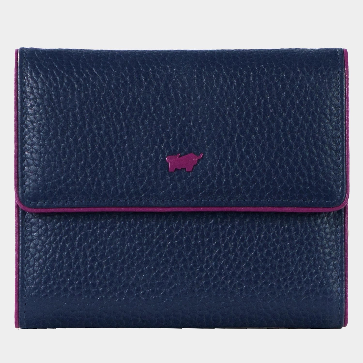 Braun Büffel Yannik Portafoglio Protezione RFID Pelle 13 cm schwarz | sul