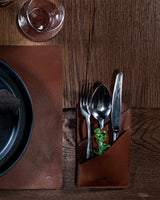 Home&Living Besteckhülle (2 Stück) braun