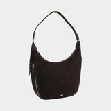 LIV VELVET Hobo Bag M braun