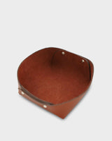 Home&Living Lederschale S cognac