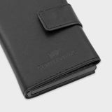Slim Wallet Braun Büffel x Gentlemens mit Reißverschluss