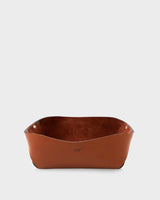 Home&Living Lederschale M cognac