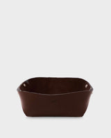 Home&Living Lederschale S braun