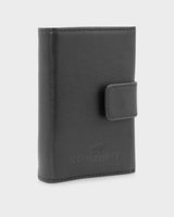 Slim Wallet Braun Büffel x Gentlemens mit Druckknopf