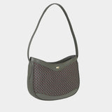 STELLA Hobo Bag olive/ pink