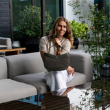 STELLA Hobo Bag olive/ pink