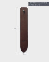 Serviettenring (6 Stück) braun