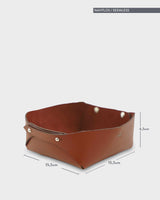 Home&Living Lederschale S cognac