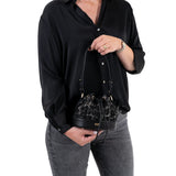 PAULINE Bucket Bag XS schwarz