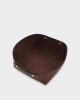 Home&Living Lederschale S braun