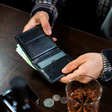 AREZZO RFID Geldbörse Carré 8CS