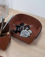 Home&Living Lederschale S cognac