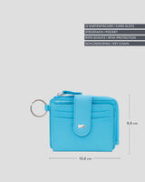 JOY RFID Kartenbörse mit Schlüsselring 12CS