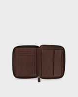 YAK RV-Geldbörse 8CS dunkelbraun