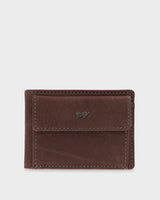 YAK Geldbörse 6CS dunkelbraun