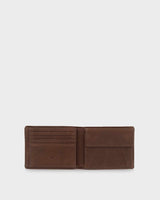 YAK Geldbörse 8CS dunkelbraun