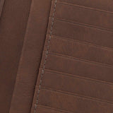 YAK Brieftasche 14CS dunkelbraun