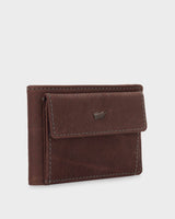 YAK Geldbörse 6CS dunkelbraun