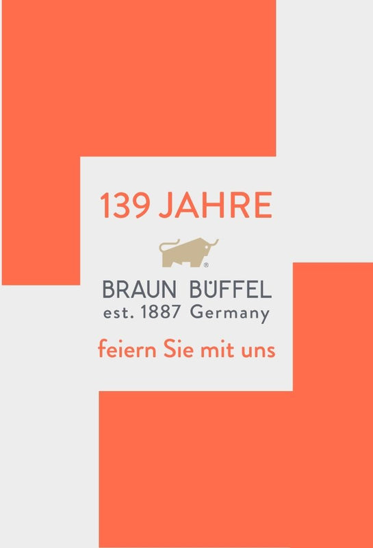 139 Jahre BRAUN BÜFFEL - Geburtstagsaktion