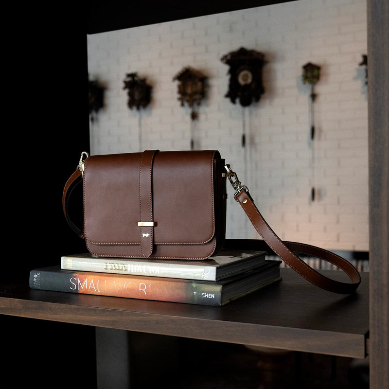 ALICE Umhängetasche cognac