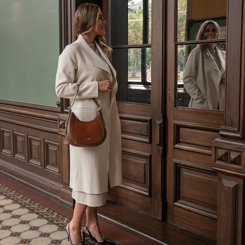 ALICE Hobo Bag S cognac