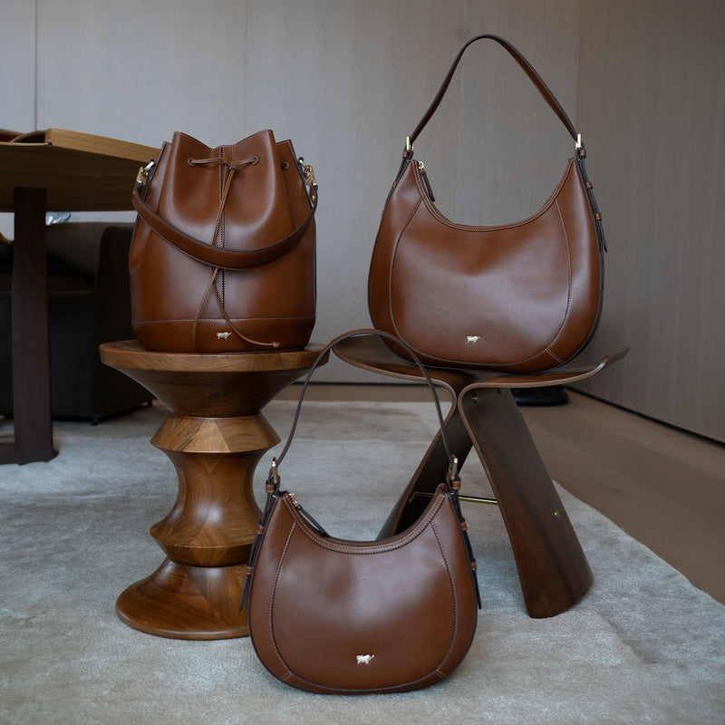 ALICE Hobo Bag M cognac