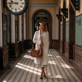 ALICE Hobo Bag M cognac