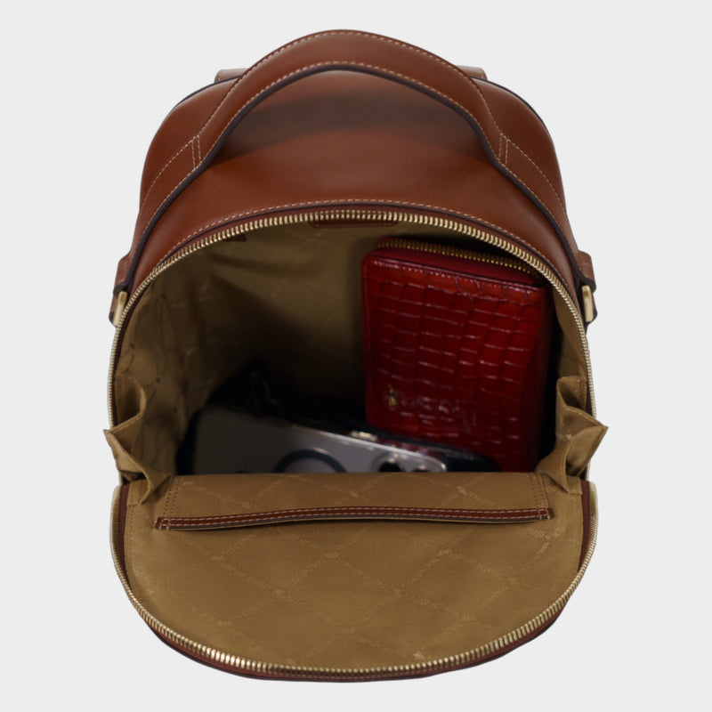 ALICE Rucksack cognac