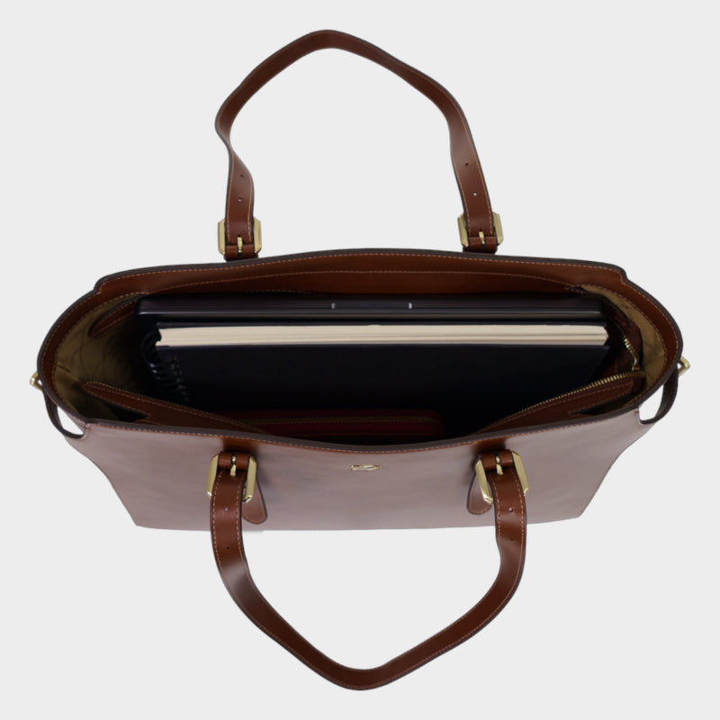 ALICE Shopper cognac