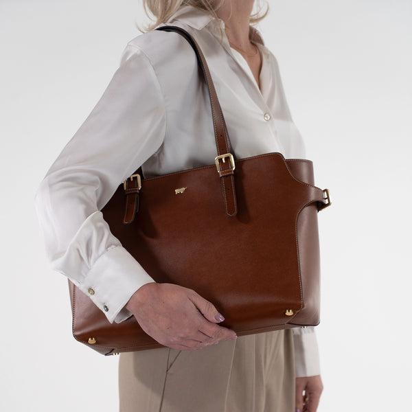 ALICE Shopper cognac