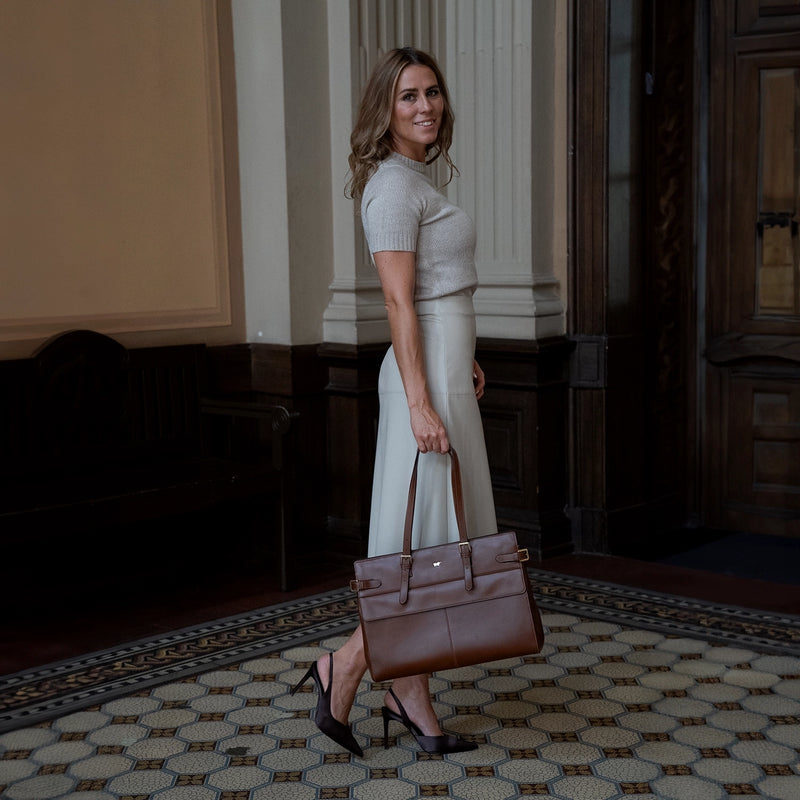 ALICE Businesstasche cognac