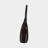 LIV VELVET Hobo Bag M braun