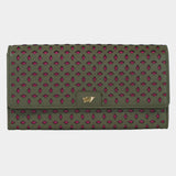 STELLA Geldbörse L 12CS olive/ pink