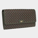 STELLA Geldbörse L 12CS olive/ pink