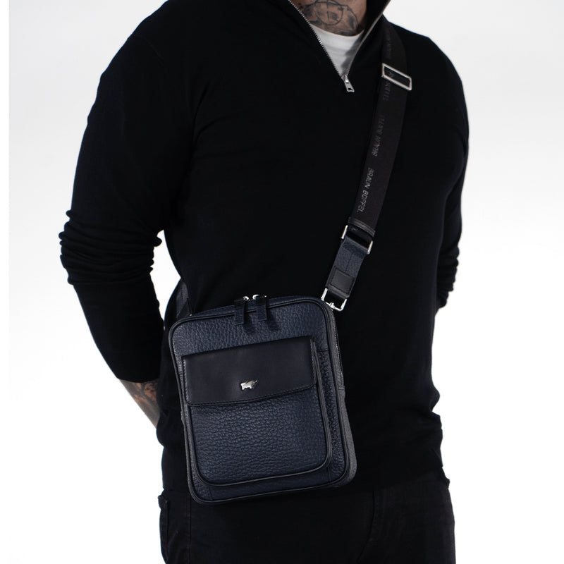 BEN shoulder bag S navy/black