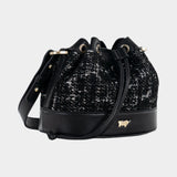 PAULINE Bucket Bag XS schwarz
