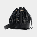 PAULINE Bucket Bag XS schwarz