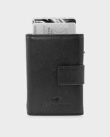 Slim Wallet Braun Büffel x Gentlemens mit Reißverschluss