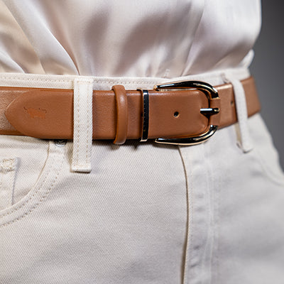 Oberkategorie-Accessoires-Damen Gürtel in braun