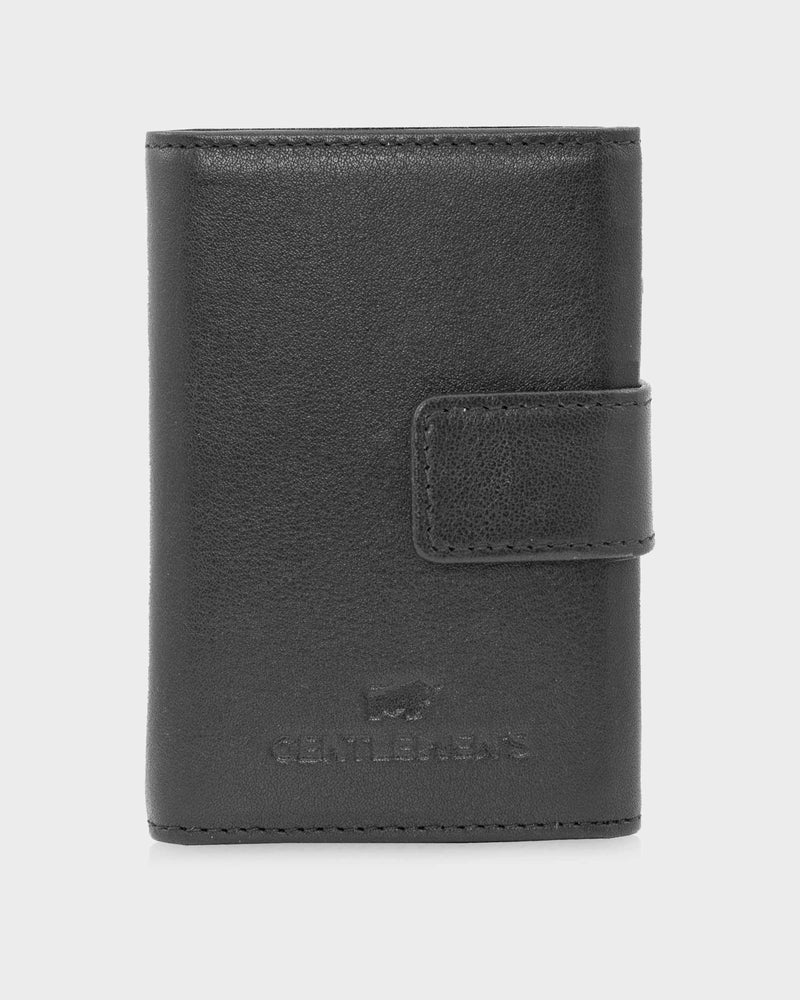 Slim Wallet Braun Büffel x Gentlemens mit Reißverschluss